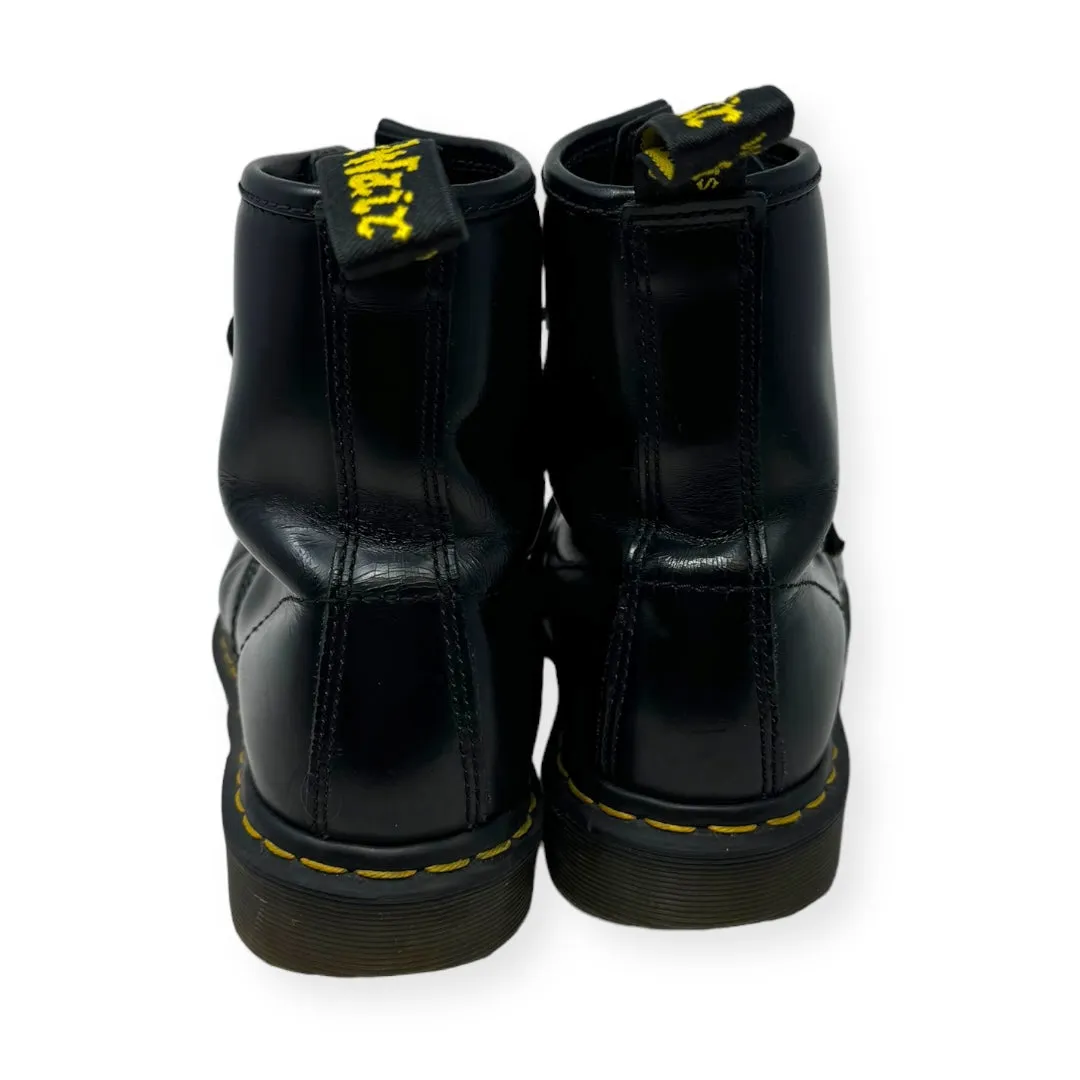 1460 Black Boots Combat Dr Martens, Size 8