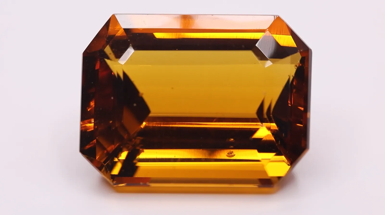 22.34 x 17.11 Emerald Cut Citrine