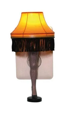 A Christmas Story Leg Lamp Night Light Wall Lamp