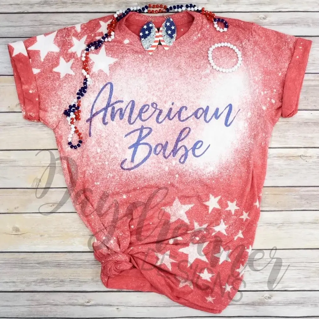 American Babe Bleached Tee