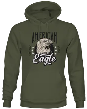 American Eagle Military Green Hoodie