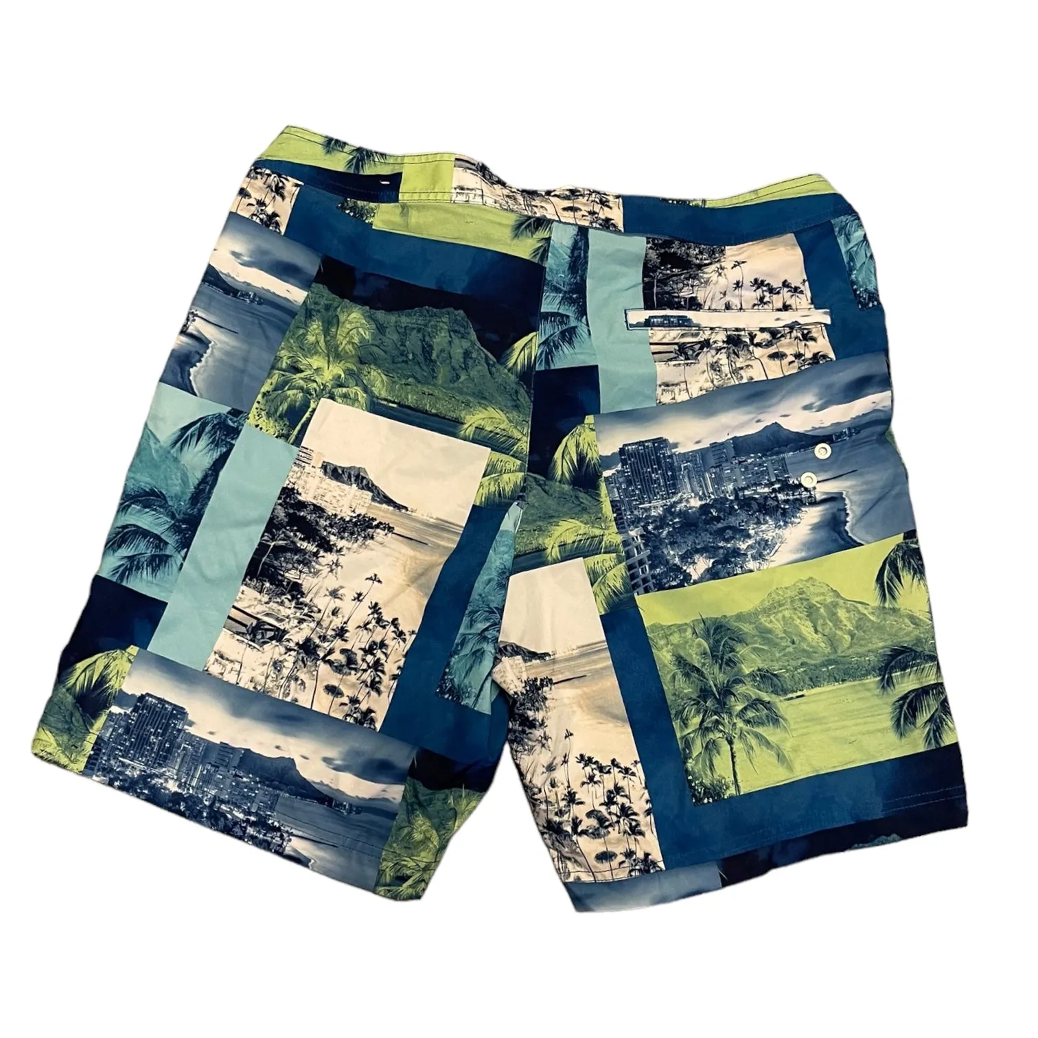 American Eagle Tropical Hawaii Diamond Head Board Shorts Size Large all