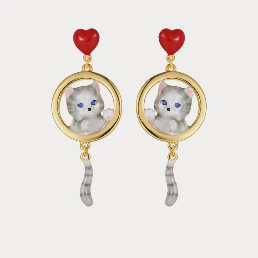 American Shorthair Cat Earrings