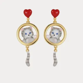 American Shorthair Cat Earrings