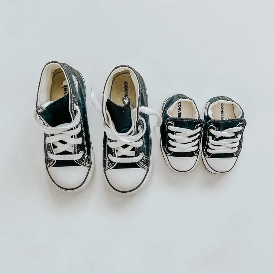 Baby Converse Chuck Taylor All Star Cribster Infant Mid Top Black