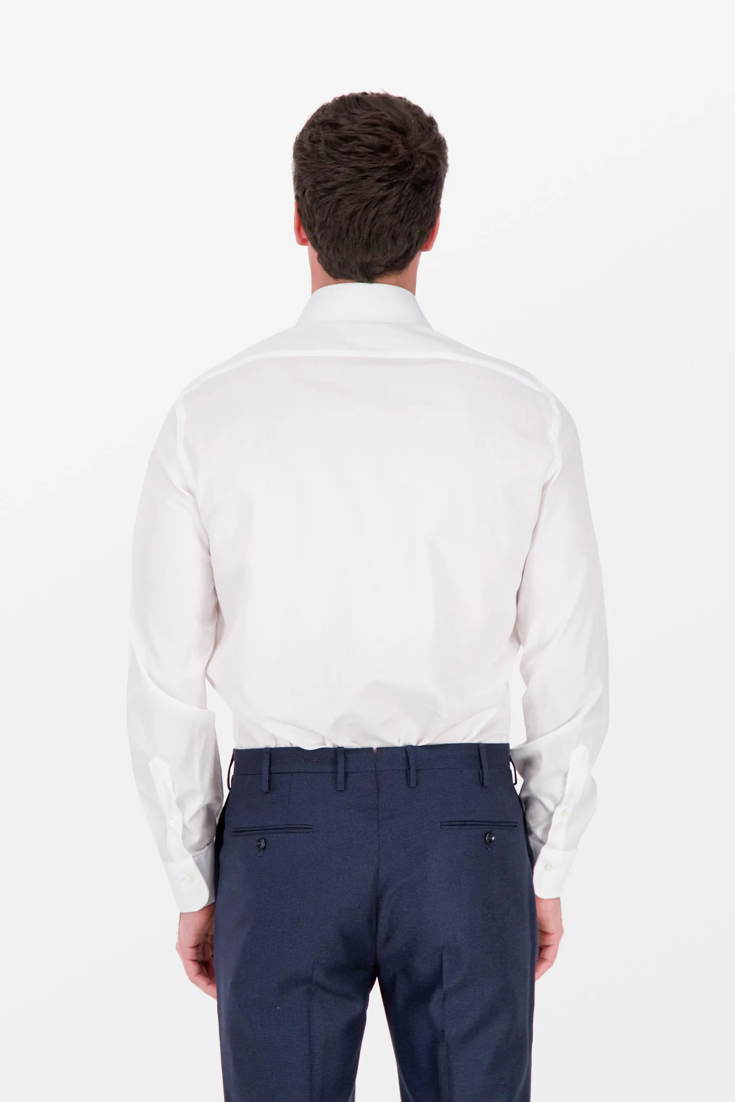 Barba Napoli White Classic Shirt