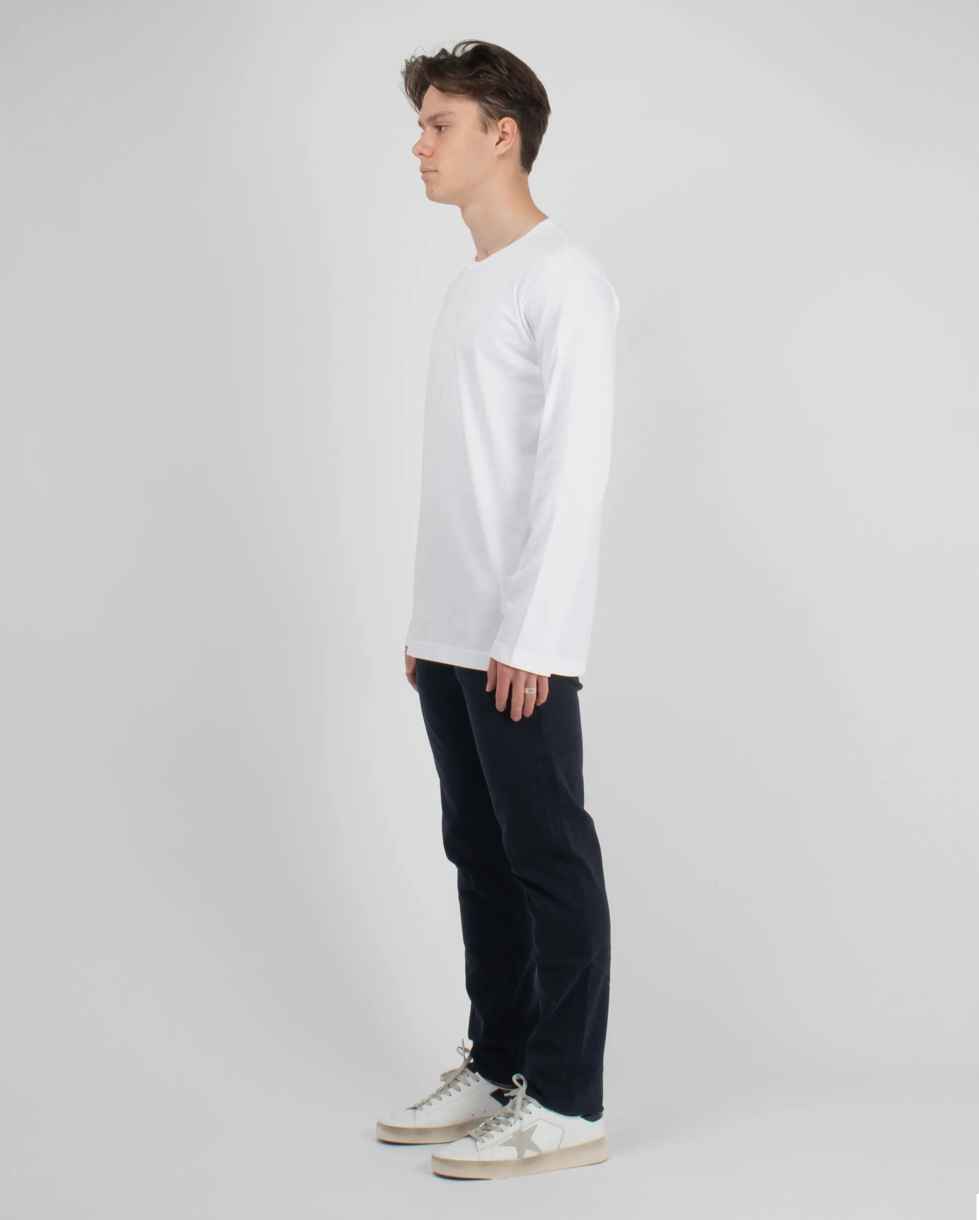 BASIC LONGSLEEVE T1PLA / WHITE