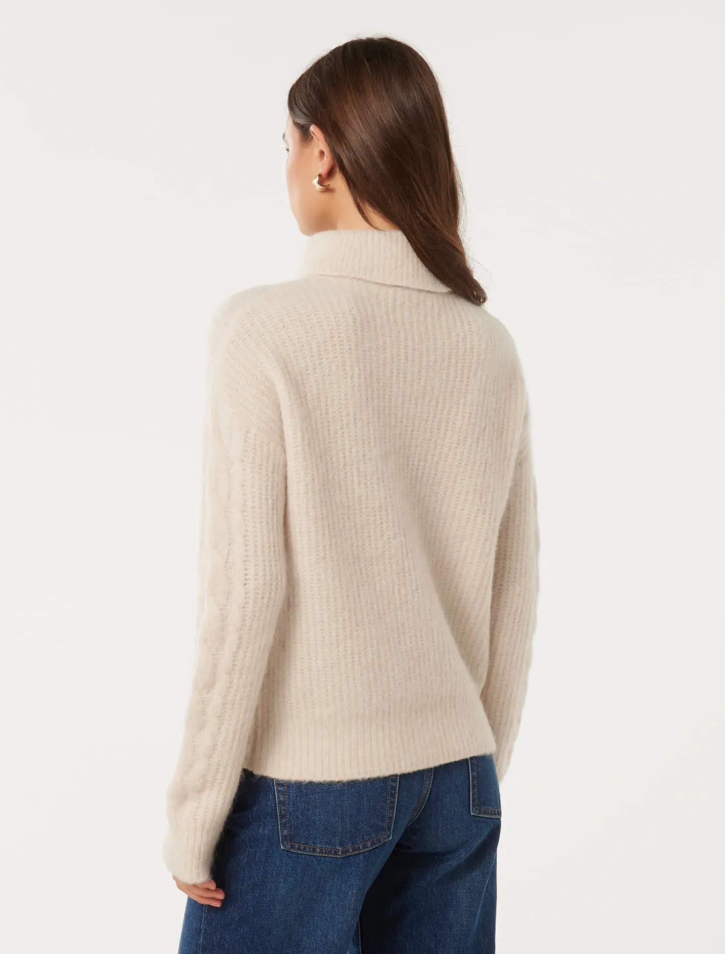 Blaire Engineered Cable Knit Jumper