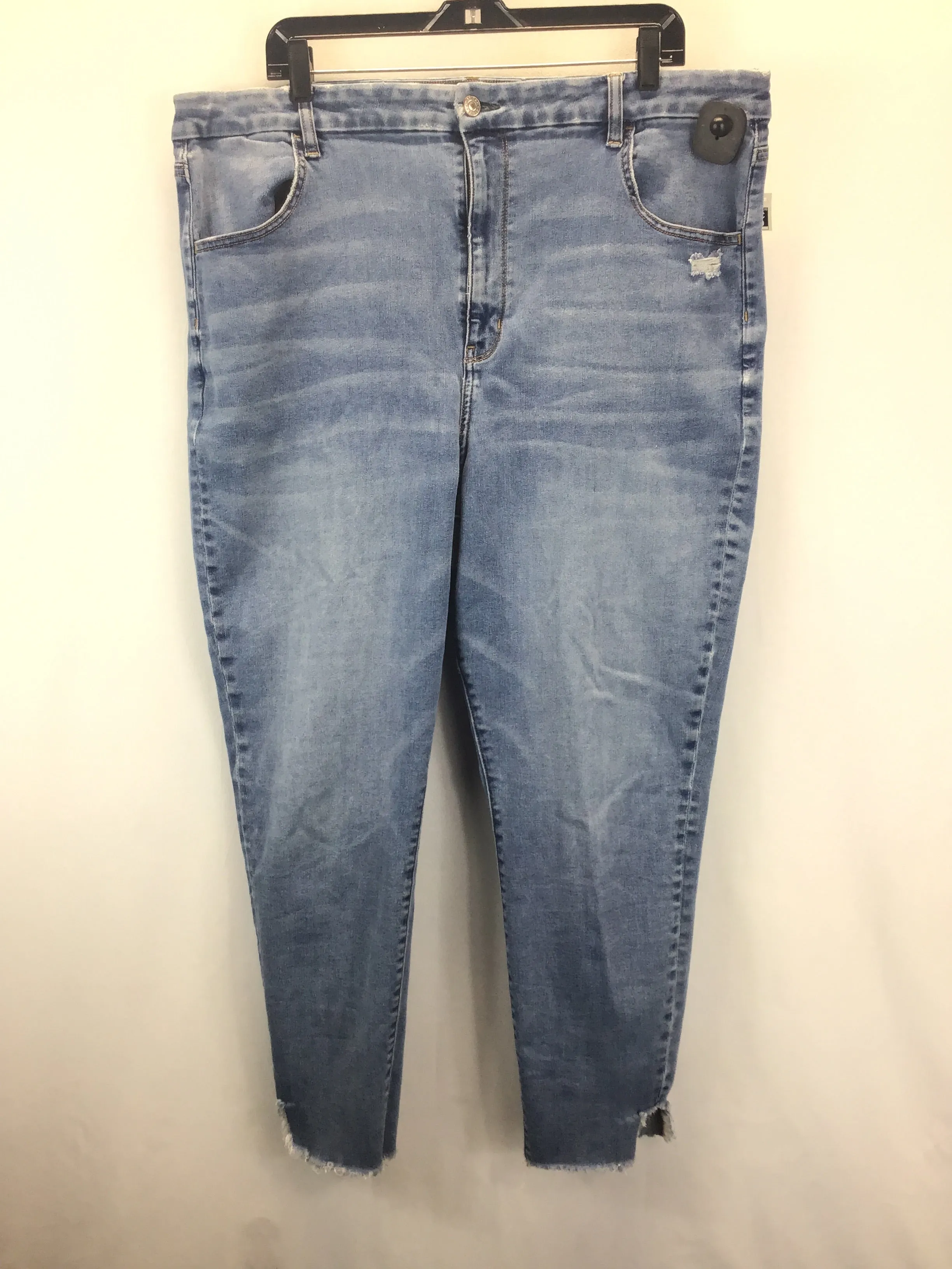 Blue Denim Jeans Skinny American Eagle, Size 22