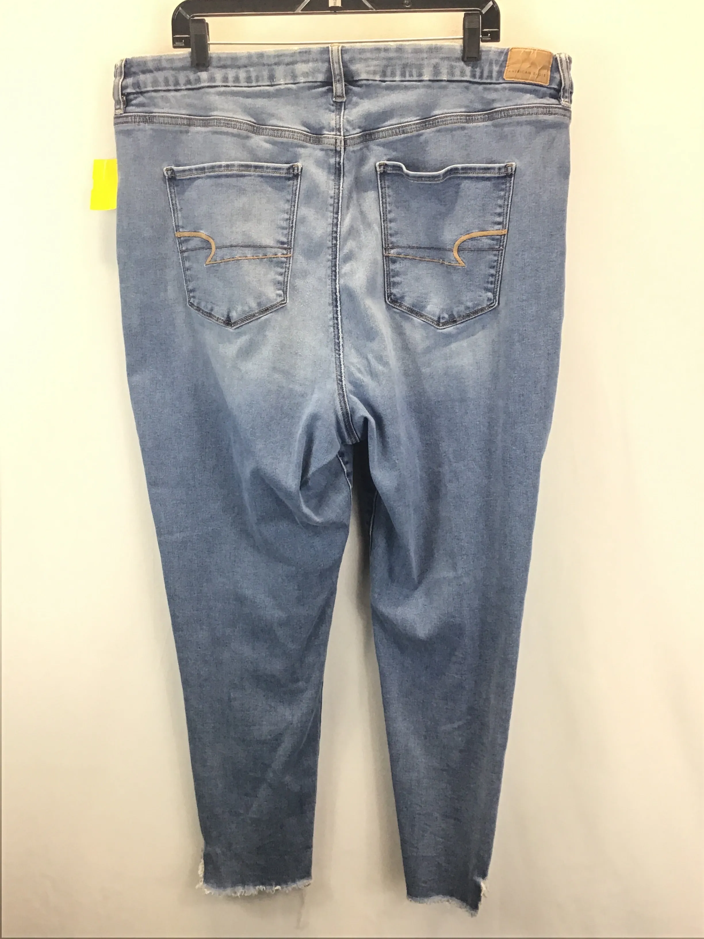 Blue Denim Jeans Skinny American Eagle, Size 22