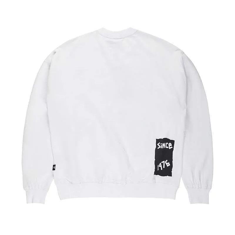 BOY TAPE EAGLE SWEATSHIRT - WHITE