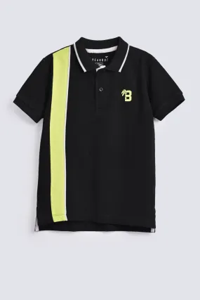 BOYS SIDE PANEL POLO