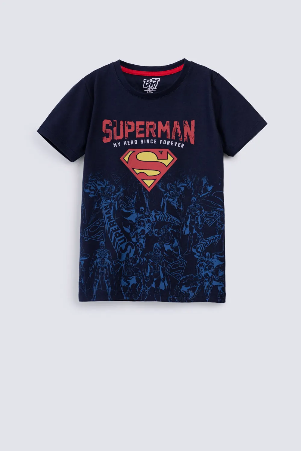 BOYS SUPERMAN PRINT TEE