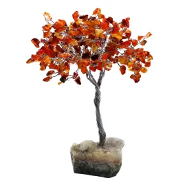 Carnelian Crystal Tree