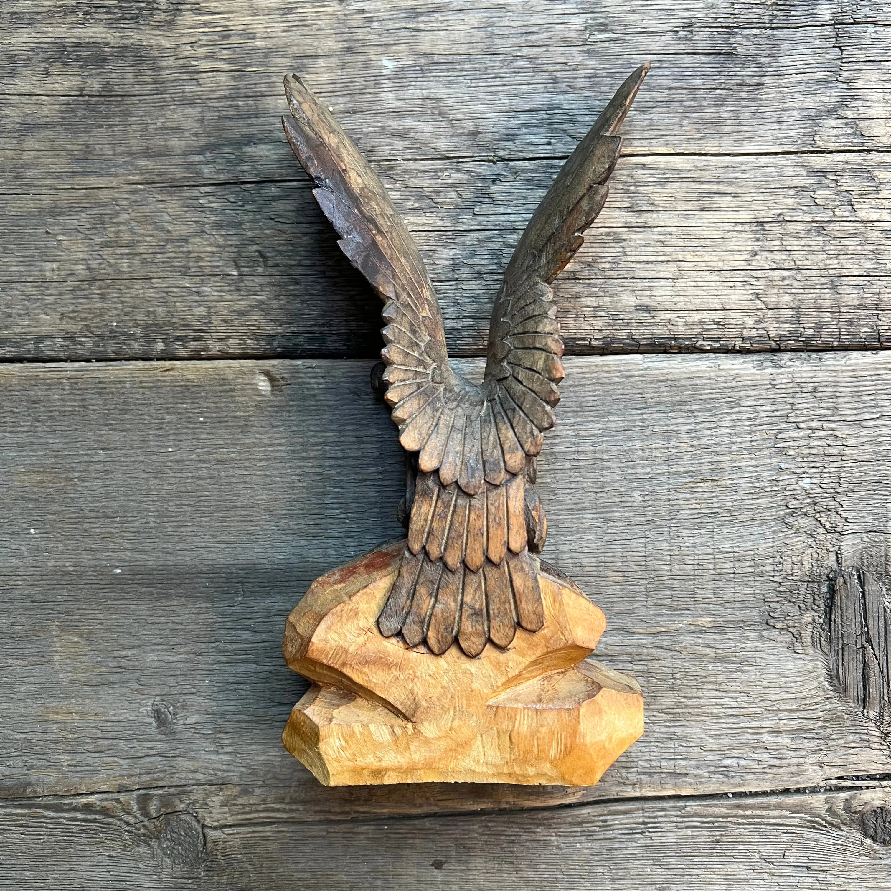 Carved Wooden Eagle