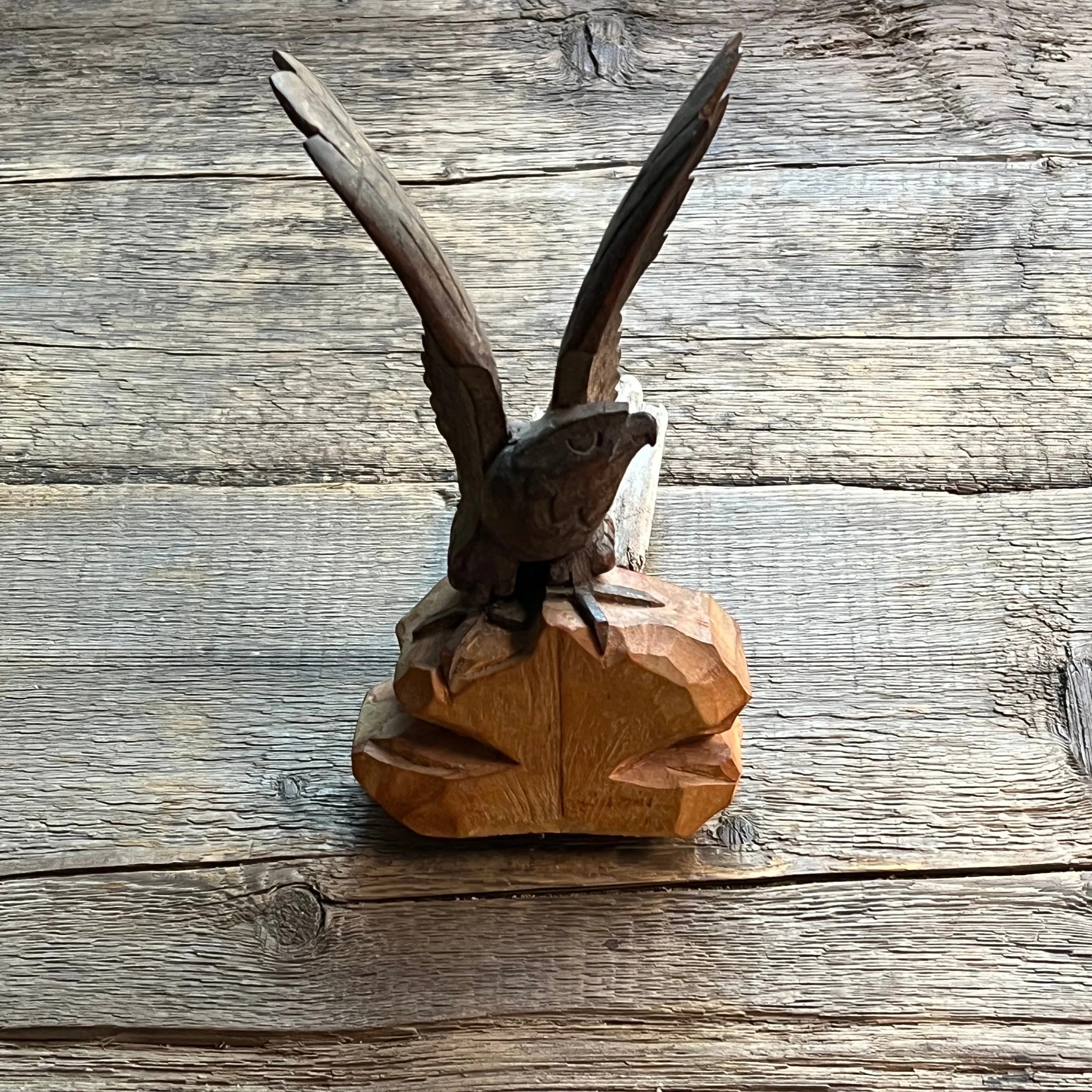 Carved Wooden Eagle