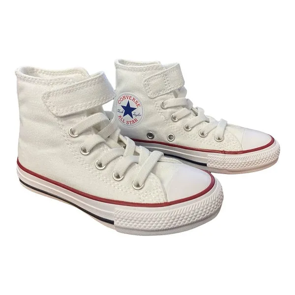 Converse children's sneakers shoe with elastic lace Chuck Taylor All Star 372884C white