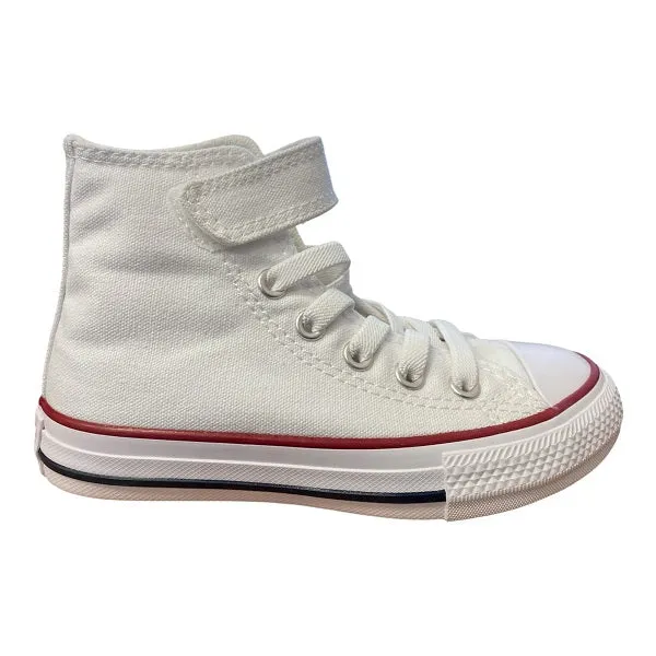 Converse children's sneakers shoe with elastic lace Chuck Taylor All Star 372884C white