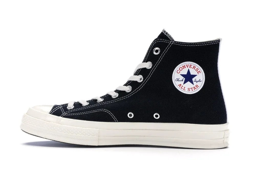 Converse Chuck Taylor All-Star 70s Hi Comme des Garcons PLAY Black