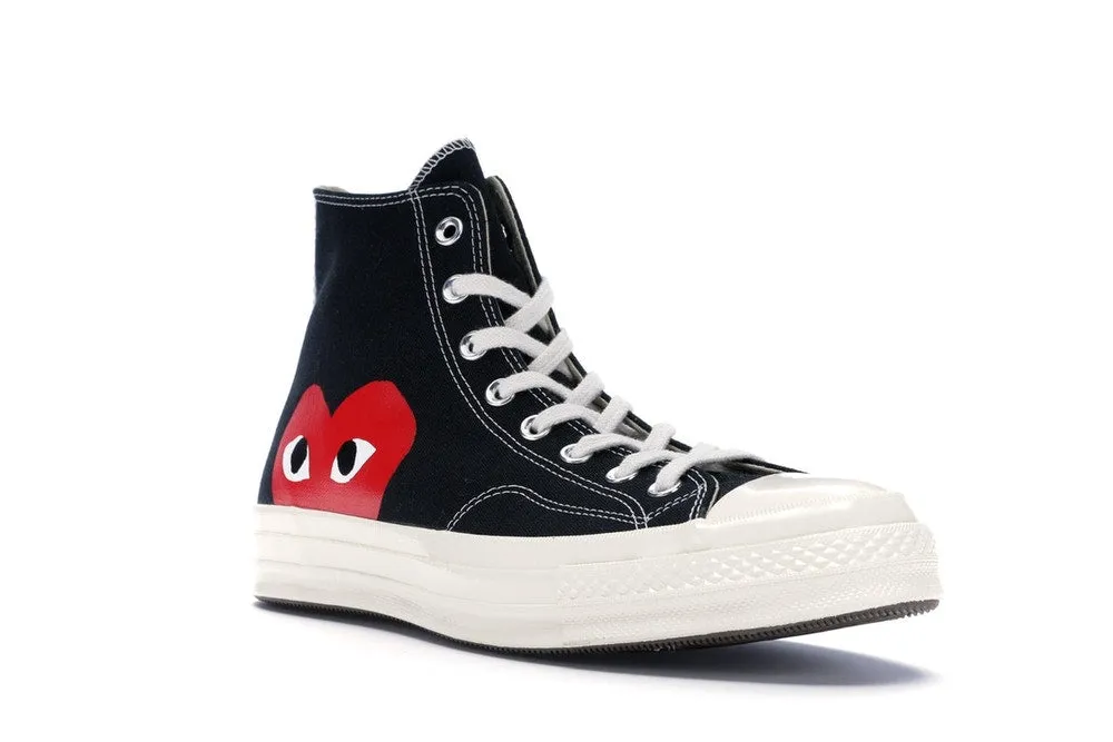 Converse Chuck Taylor All-Star 70s Hi Comme des Garcons PLAY Black