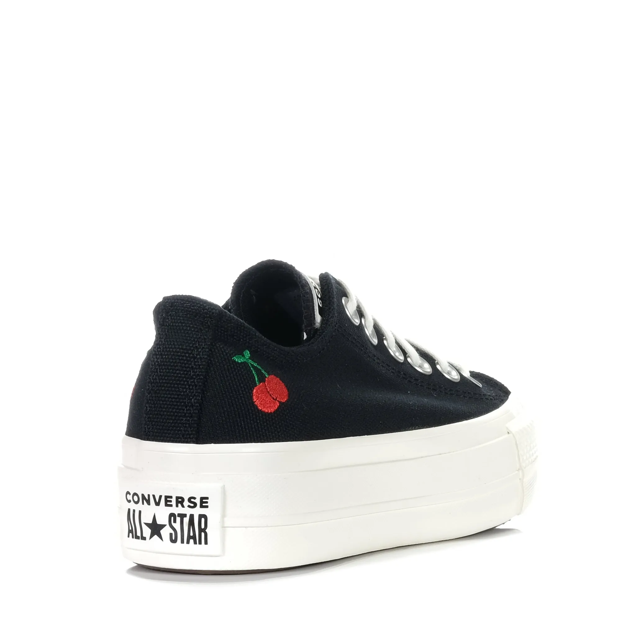 Converse Chuck Taylor Lift Cherry On Low Black