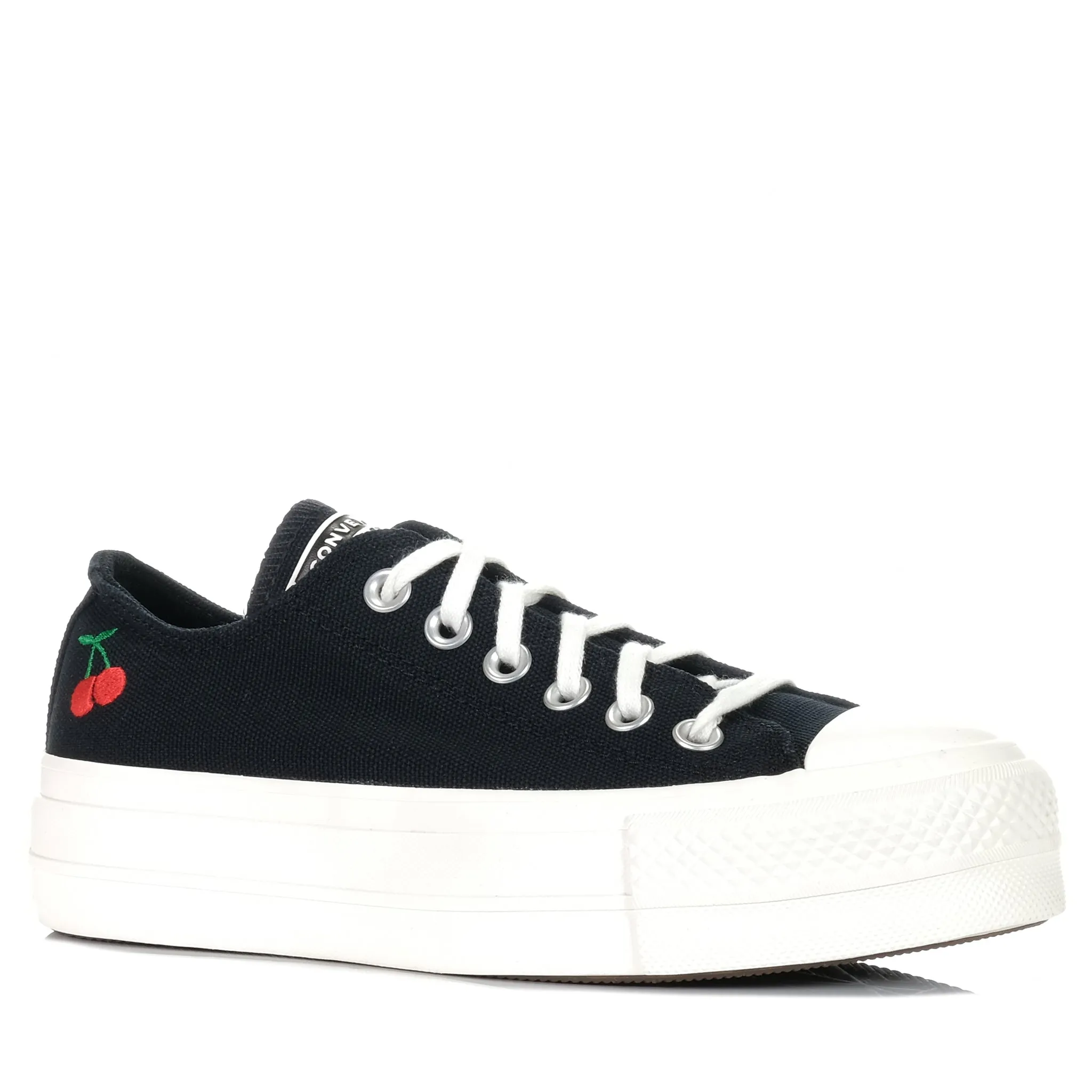 Converse Chuck Taylor Lift Cherry On Low Black