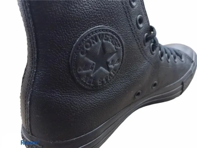 Converse Chuck Taylor All Star High Top Leather Sneakers - Classic Blue