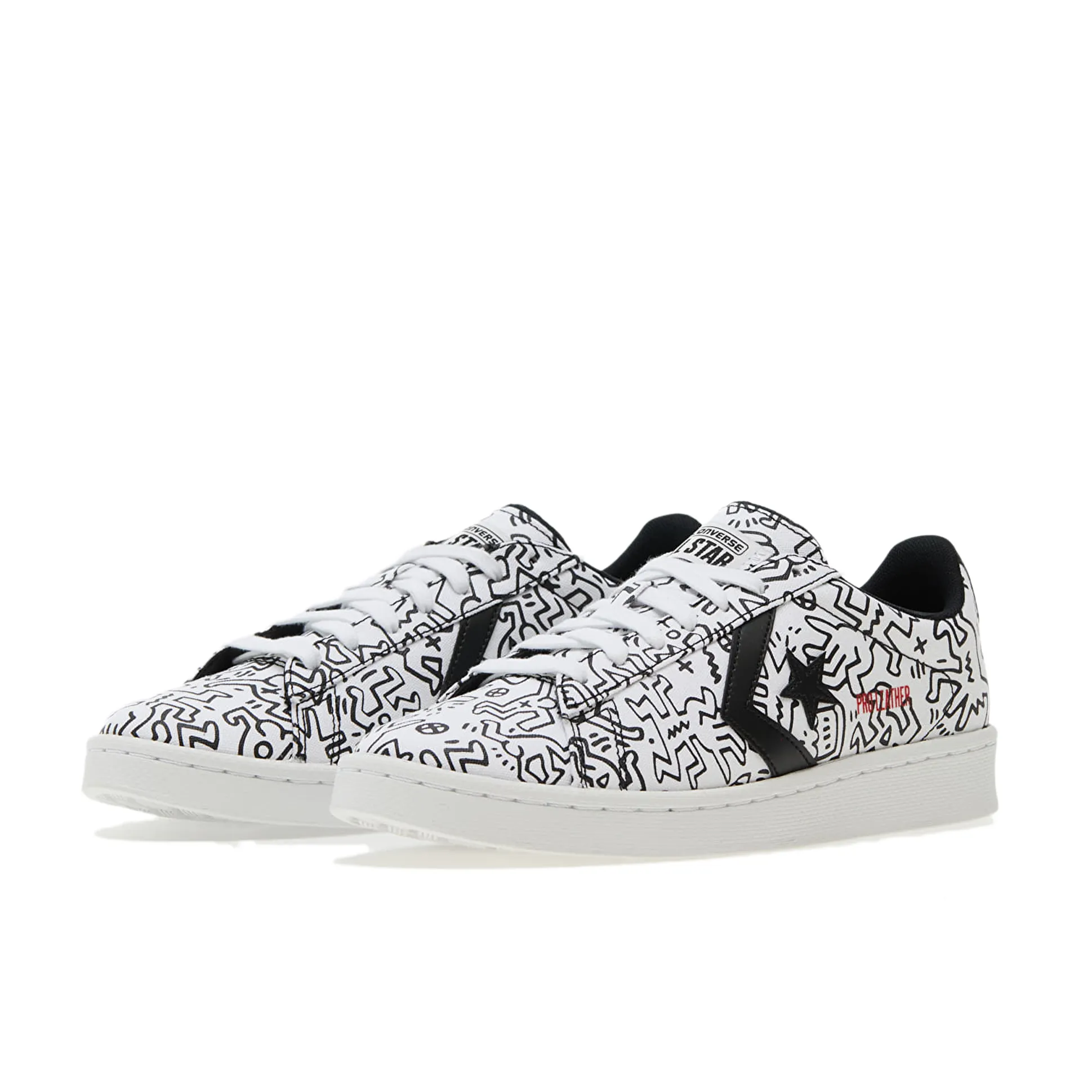 Converse Pro Leather Ox Keith Haring White