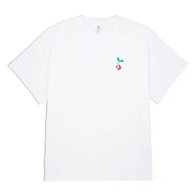 Converse Star Chevron Cherry Tee White