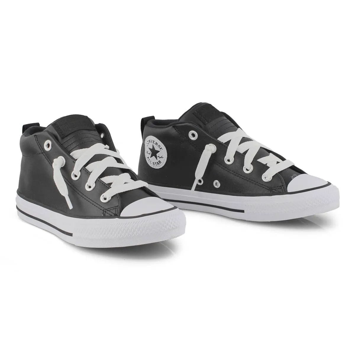 Converse- kids Chuck Taylor All Star Street Mid Black