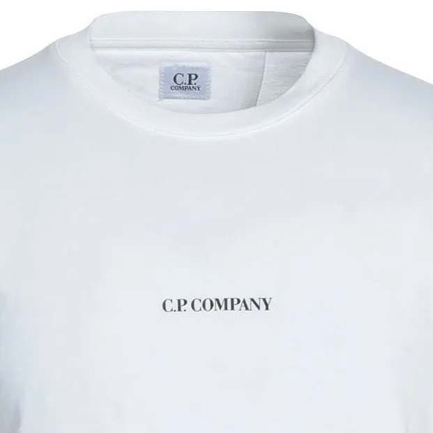 CP COMPANY Chest Logo T-Shirt White