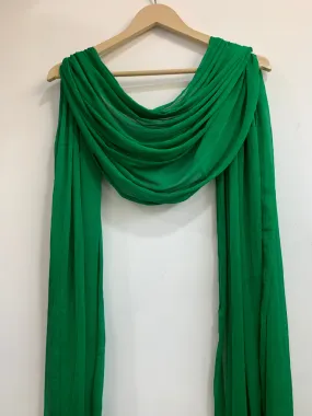 Dark Green Chiffon Dupatta