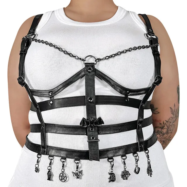 Demonia Da-118 Cage Body Harness