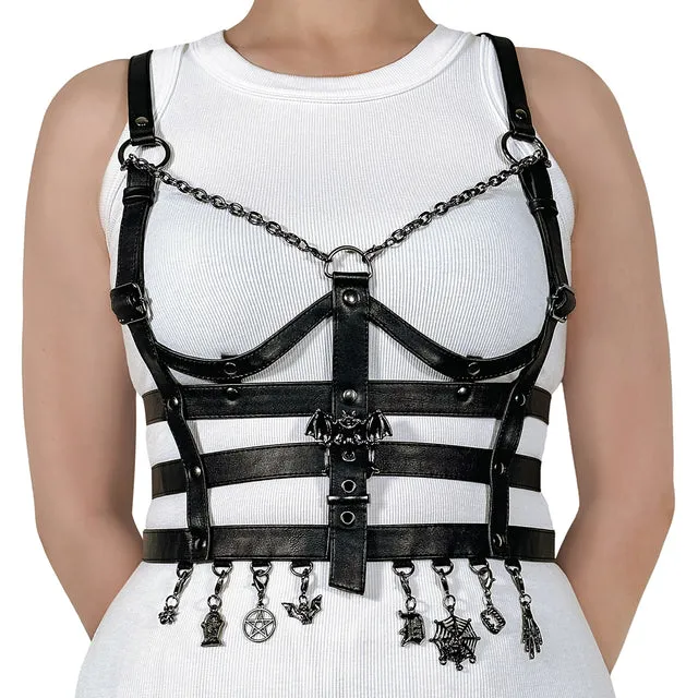 Demonia Da-118 Cage Body Harness