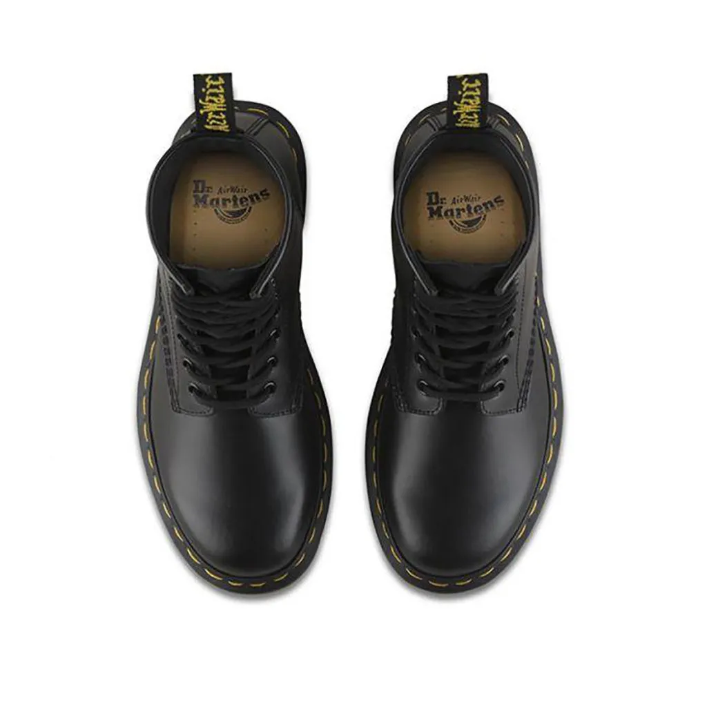 Dr. Martens 1460 8 Eye Boot- Black Smooth