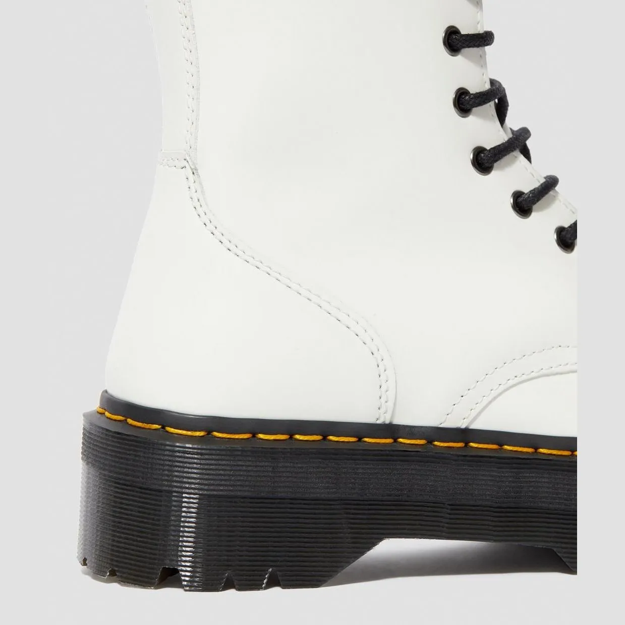 Dr. Martens Jadon Polished Smooth Platform Boot