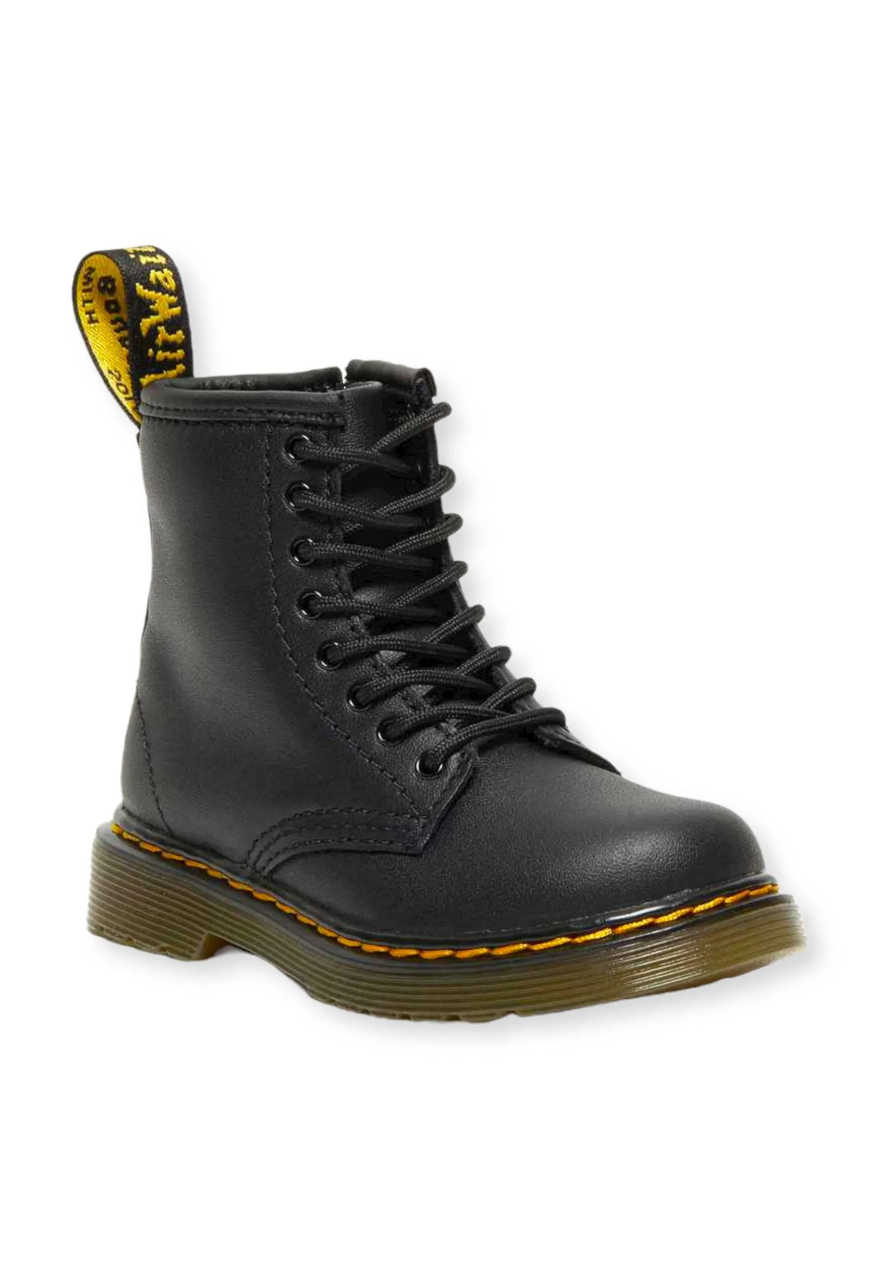 DR. MARTENS Softy Stivaletto Anfibio Bimbo Nero 1460J-15382001