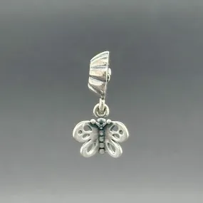 Estate Pandora SS Friends Forever Butterfly Dangle Charm