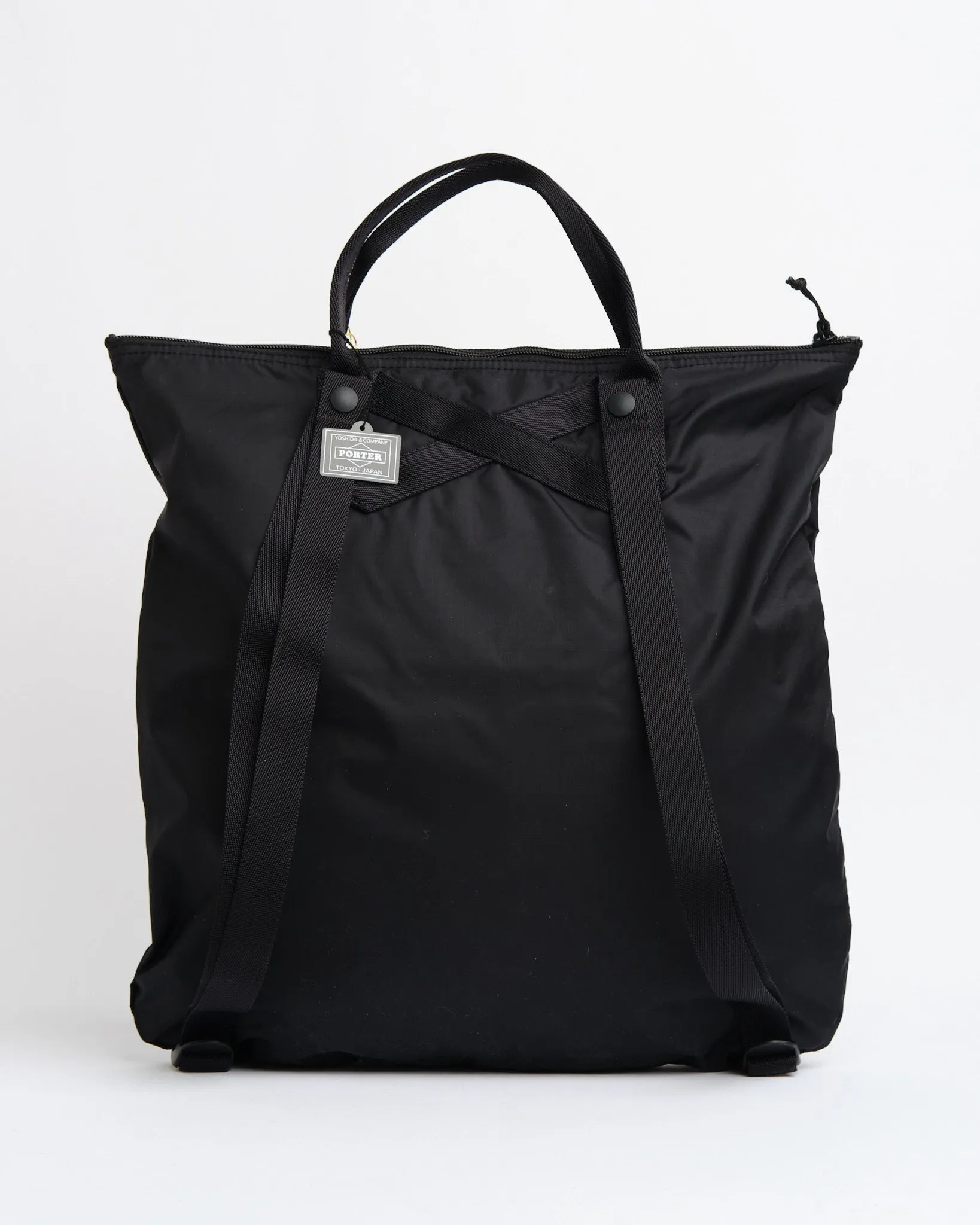 FLEX 2 WAY TOTE BAG BLACK