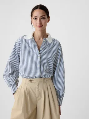 Gap x DÔEN Organic Cotton Eyelet Big Shirt