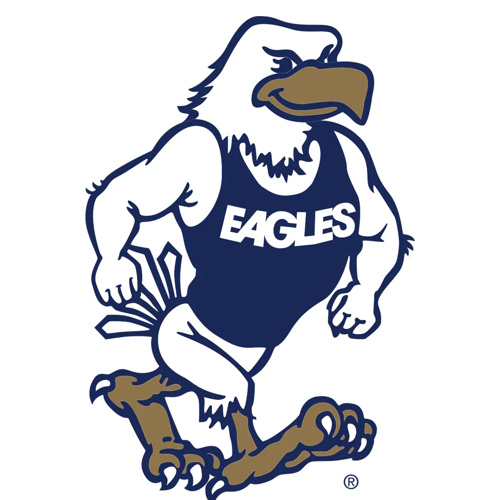 Georgia Southern Strutting Eagle Decal Sticker