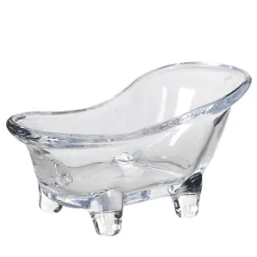 Glass Bathtub Soap Dish