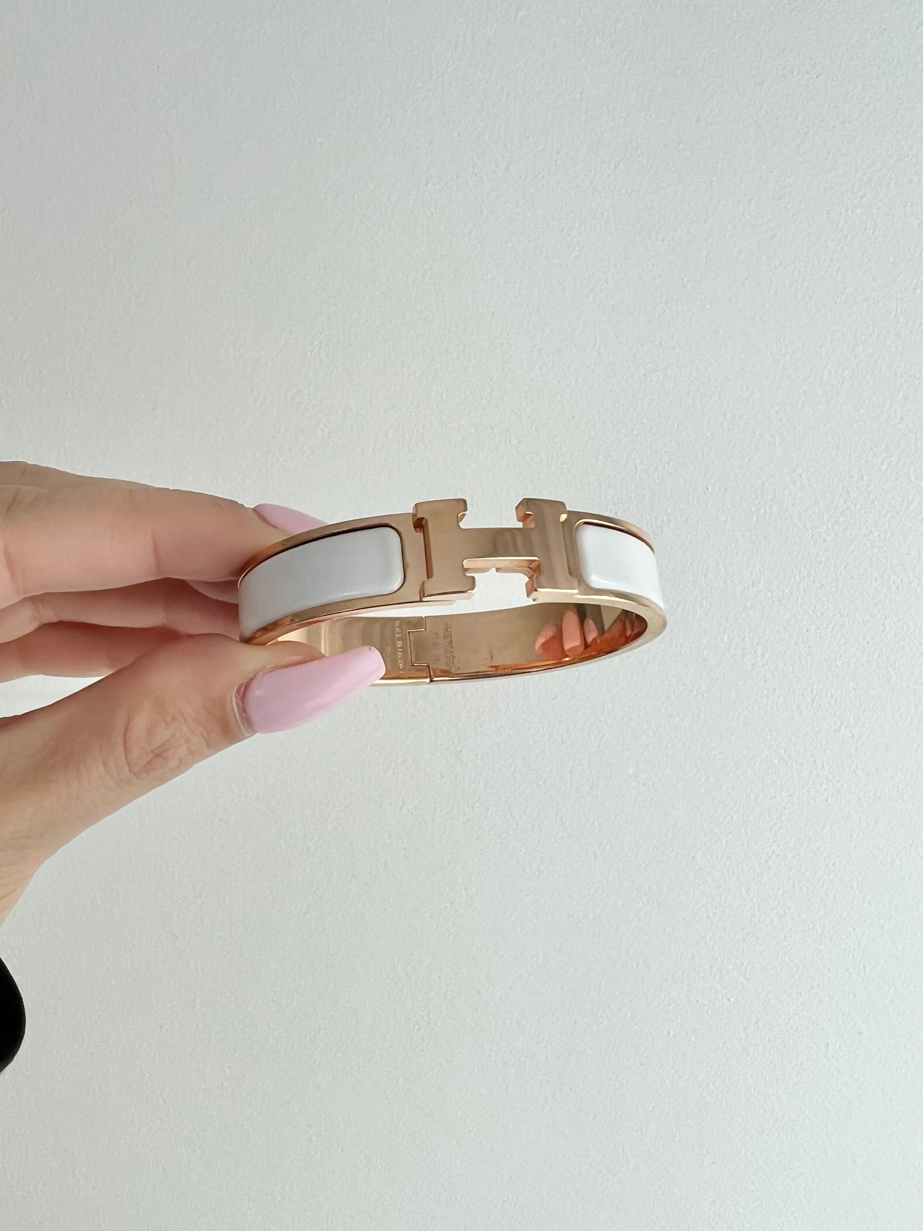 Hermes H Clic Clac Bracelet