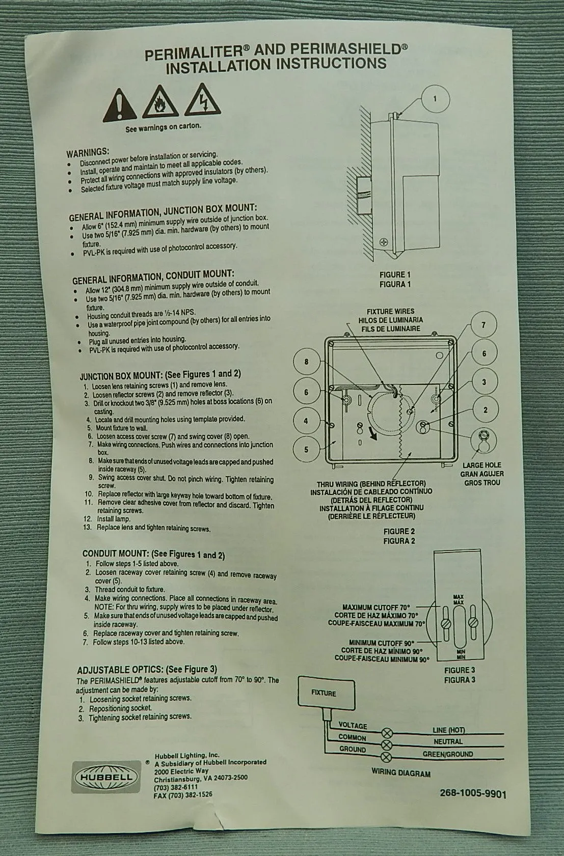 New Hubbell Perimaliter Industrial Lighting Fixture - Multiple Units Available!