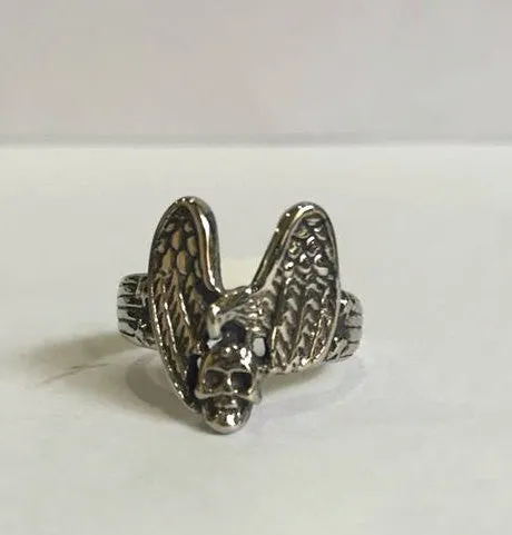 Ladies Eagle Skull Ring-UDINC0069