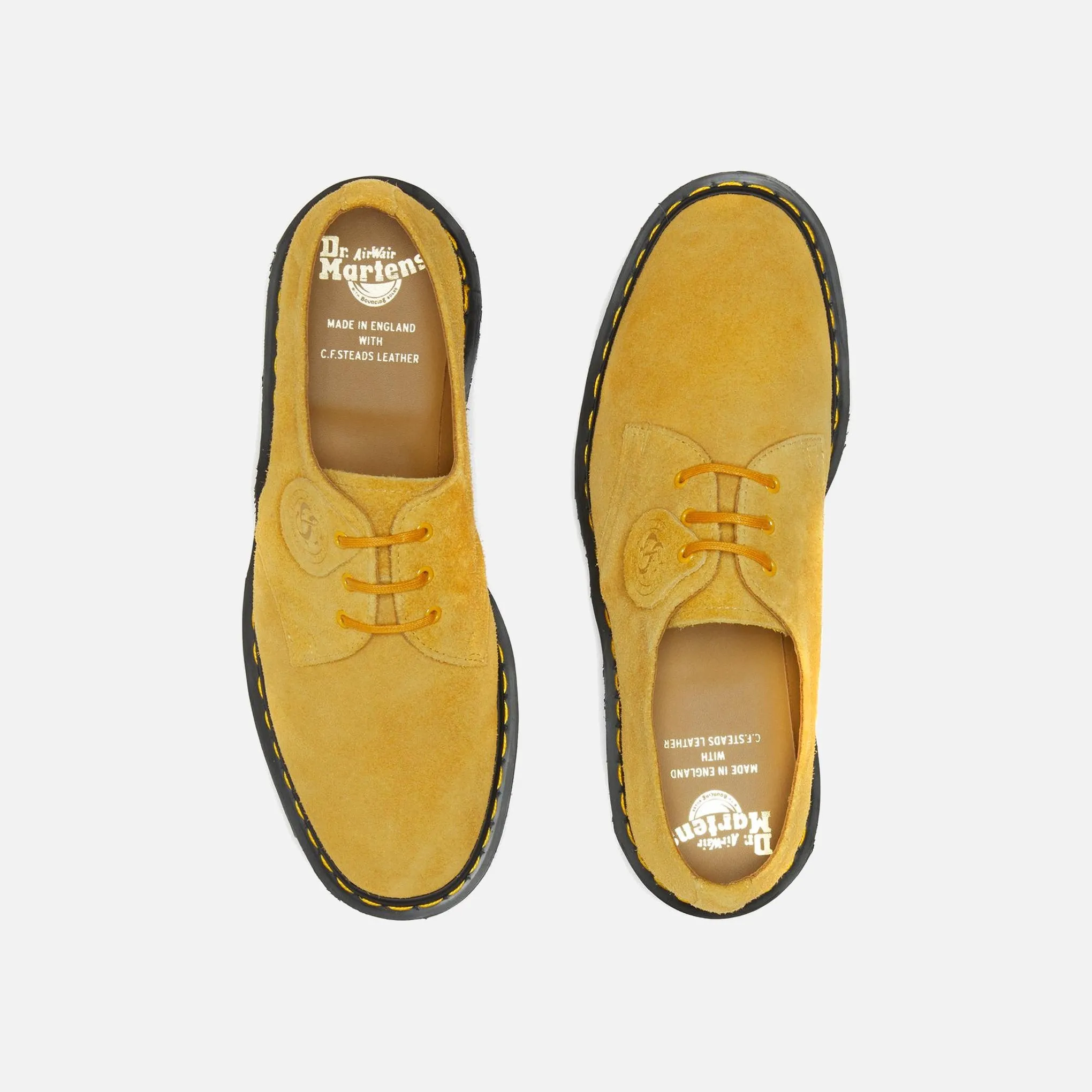 Made in England Desert Oasis 1461 - Sun Yellow Suede