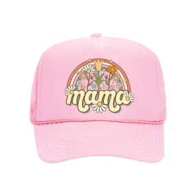 Mama Spring Solid Foam Trucker Hat