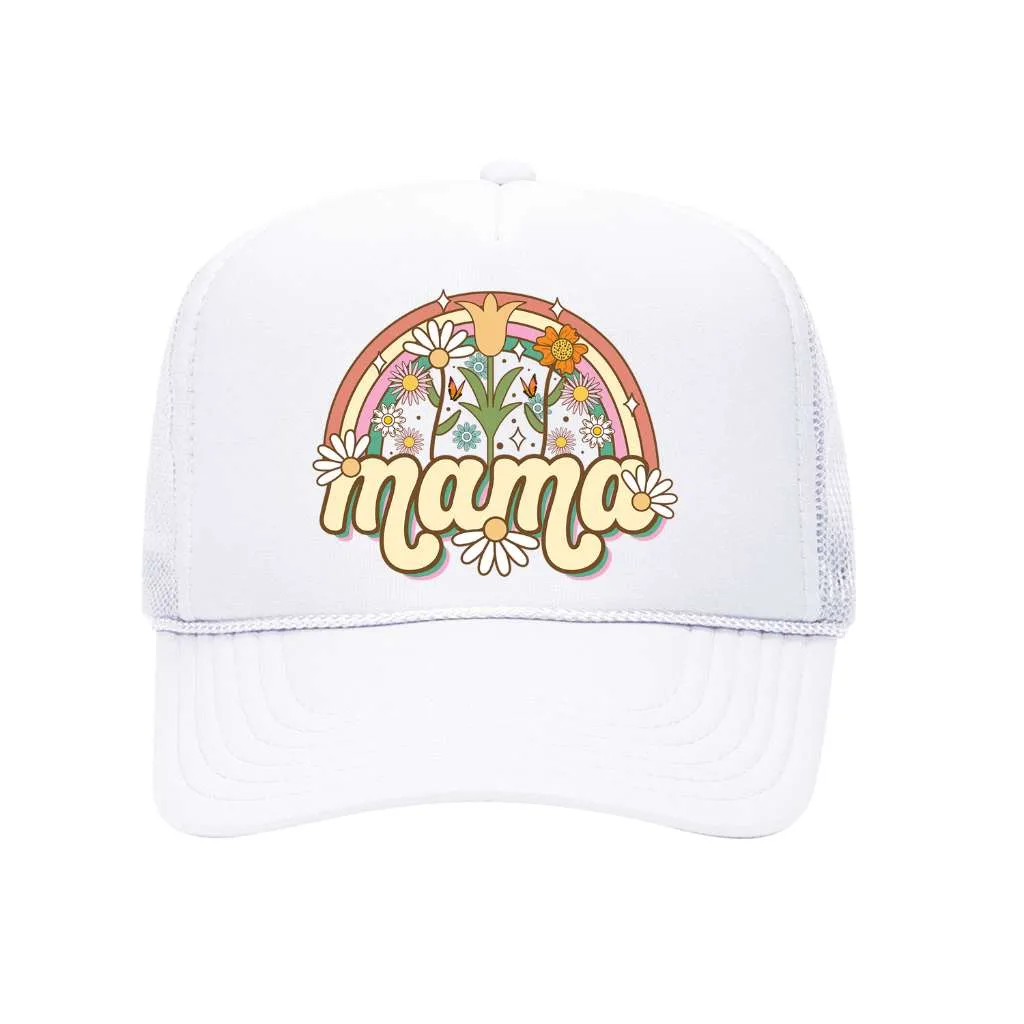 Mama Spring Solid Foam Trucker Hat