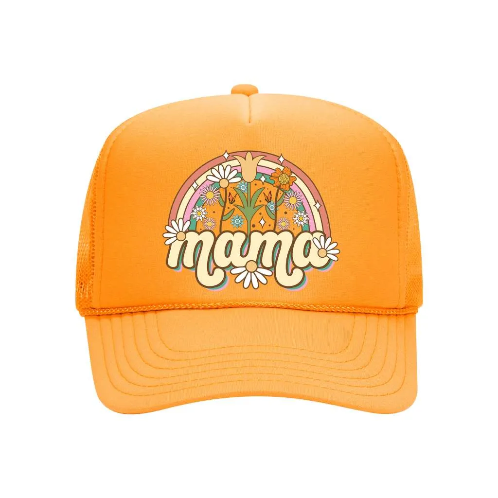 Mama Spring Solid Foam Trucker Hat