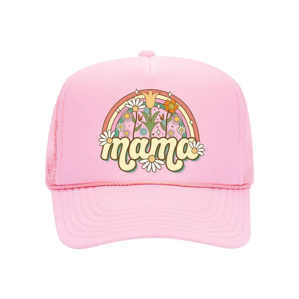 Mama Spring Solid Foam Trucker Hat